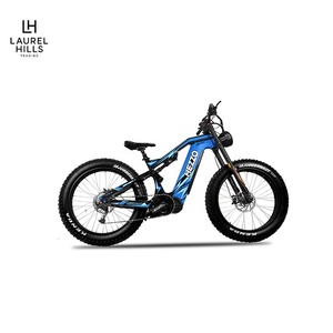 HEZZO Livraison gratuite E-Bike 52V Batterie au lithium Puissance 160Nm Couple avant 140MM Voyage Suspension pneumatique Écran LCD Compatible US EU - Product Image 3