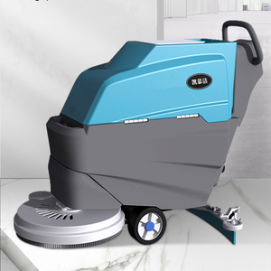 KH2 a mano spinta lavare a pavimento camion centro commerciale Hotel lavaggio e aspirazione integrato industriale elettrico macchina per la pulizia dei pavimenti - Product Image 6