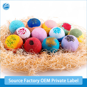 OEM Private Label Bath Fizzies Gift Set Cylinder Box Ball Shrink Wrap Vente en gros en vrac du Vietnam pour se faire dorloter! - Product Image 2