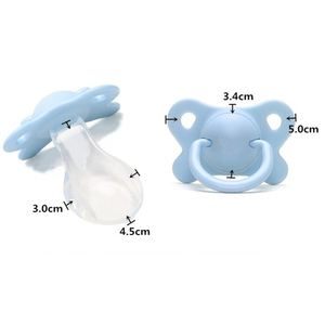 2025 nouvelle sucette adulte de qualité alimentaire Silicone factice mamelon rond grande taille sucette adulte pour l'anxiété - Product Image 4