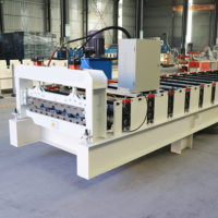 Máquina Automática de Conformación de Rollos de Tejas para Línea de Producción de Láminas de Acero Corrugado con Garantía de Calidad