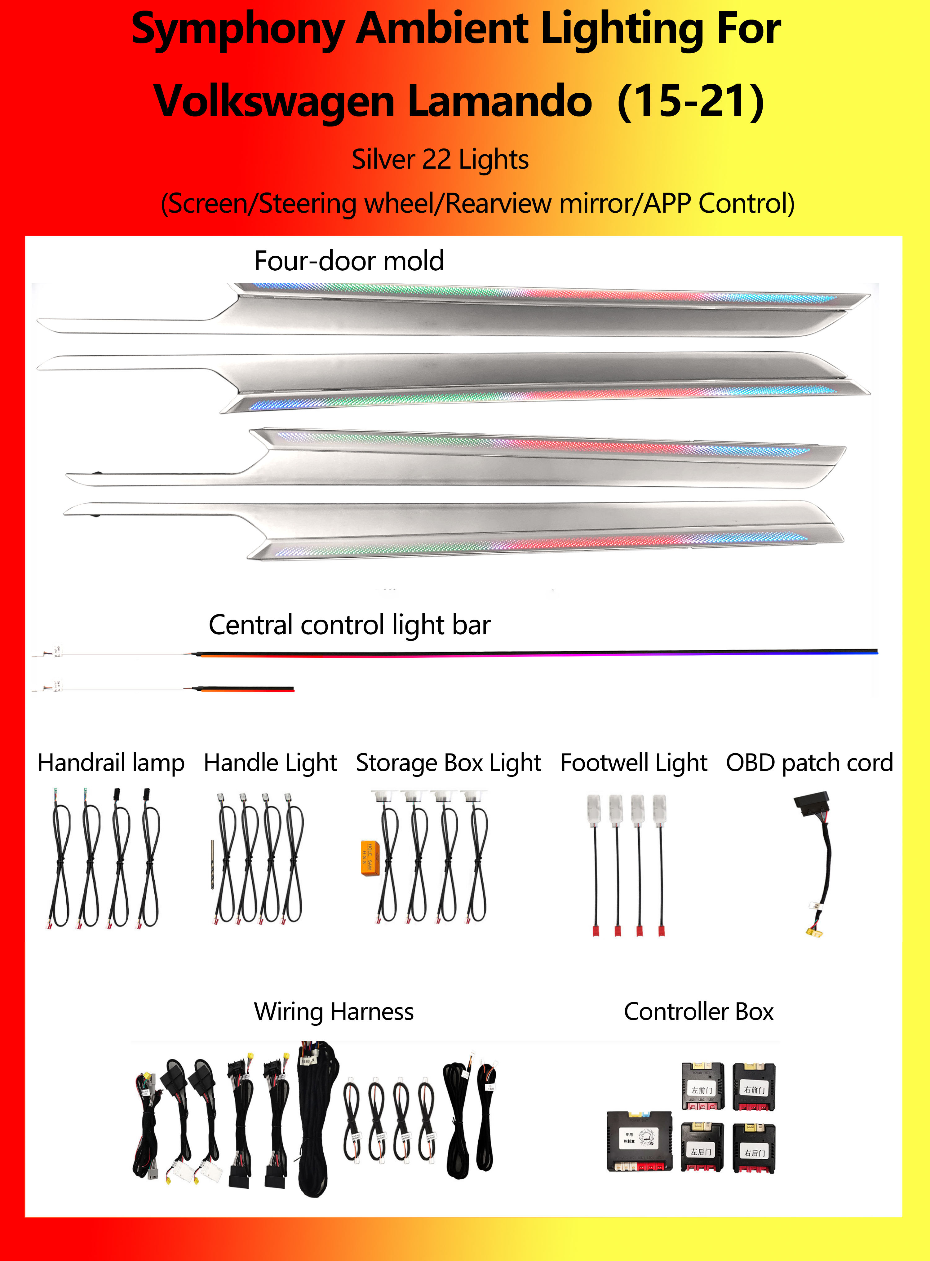 Volkswagen Lamando Silver Symphony 22 Lights