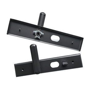 Оптовые коммерческие дверные ручки из цинкового сплава с ключом, водонепроницаемые, антивандальные, долговечные, для наружных дверей квартир - Product Image 1