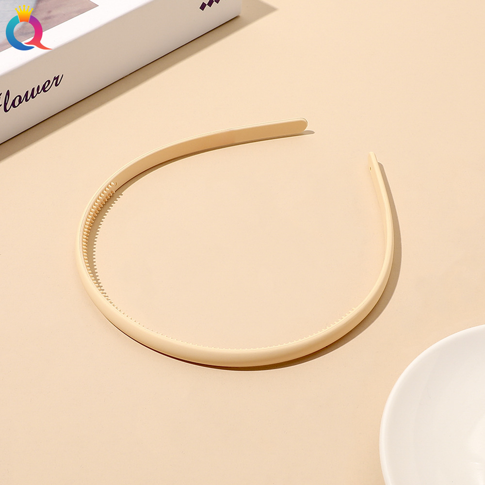 Morandi hair hoop-beige