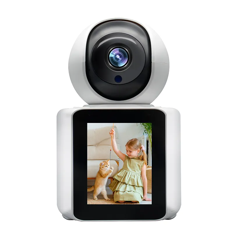D 1080P Night Vision Two-way video call Visible Screenrel Video Call Indoor Pan-Tilt Mini wireless WIFI Camera