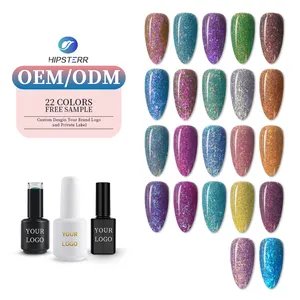 Private Label OEM Strong Durable Self Leveling Nebula Rubber Base Gel Nail Polish Wholesales Free Sample Acid Free UV Gel Polish