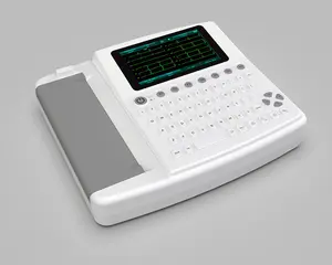 12 Channels electrocardiogram Medical 12 leads automatic portable digital ecg ekg machine