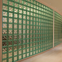 Bloc de verre en cristal décoratif personnalisé Offre Spéciale brique de verre pour mur de fenêtre bloc de verre creux