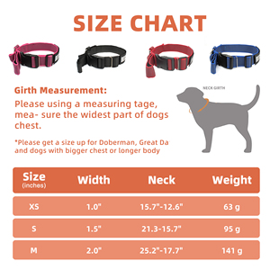 <span class=keywords><strong>Collar</strong></span> Reflectante Personalizado para Entrenamiento de Perros, Accesorio Táctico de Nailon Ajustable con Parche de Velcro, Nombre para Perros Grandes - Product Image 6