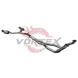 VORTEX SUS304 Valvetronic Catback+Tuyau avant pour AUDI RS5 B9 2.9T 2019-2025 Poli miroir 1.5mm Embout spécial Télécommande - Product Image 6