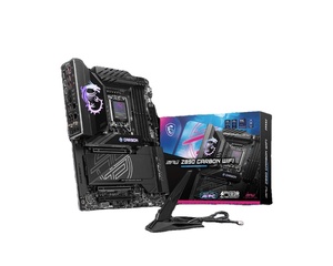 Ordinateur de bureau MPG Z890 Carbon WiFi, format ATX, chipset, disque dur 256 Go, mémoire DDR5, 128 Go de RAM intégrée - Product Image 1