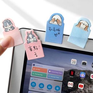 60 Notas Adhesivas por Paquete, Serie Guía Adorable, Diseños Divertidos y Encantadores de Mascotas, Notas Adhesivas para Computadora, Refrigerador y Escritura - Product Image 4