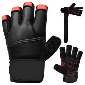 Gants de musculation sur mesure professionnels OEM, demi-doigts, pour la musculation, la gym, l'entraînement sportif, unisexes. - Product Image 4