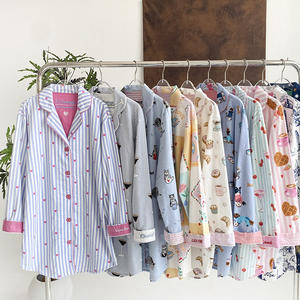 Chemise de nuit sexy à manches longues pour femme, style boyfriend, <span class=keywords><strong>P</strong></span>.J.Sawage Sanding, fabriquée en Chine - Product Image 2