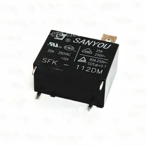 에어컨 Sfk 112dm IC 칩용 THJ 파워 릴레이 SFK-112DM 4 핀 12vdc 20A G4A