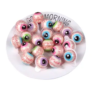 Groothandel Van Exotische Halloween Snacks 3d Eye Candy Puzzel Eye Candy Kauwgom