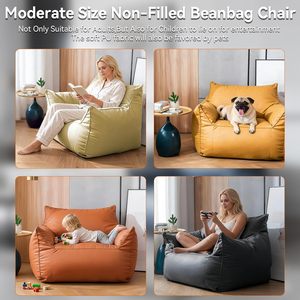 Super Comfy Relaxing Design <b>Bean</b> <b>Bag</b> Linen Sofa Chairs <b>Bean</b> <b>Bag</b> Sofa for Adults - Product Image 5
