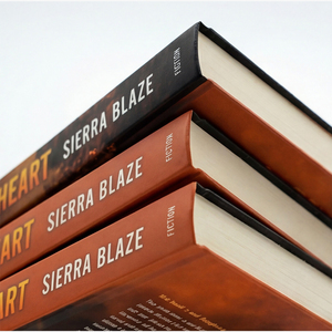 Custom Printing Sewing Bound Film Laminated Fiction Book Wildfire Heart for Blaze Premium Hardcover Paperback <strong>English</strong> Novel - Product Image 5