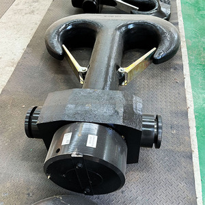 Gancho de Elevación de Doble Fila de Acero de Aleación Forjado de Gran Tonelaje 10T 20T 50T para Grúas - Product Image 6