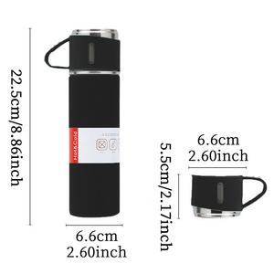 500ml/16.9oz 304 thép không gỉ Thermo chân không cách nhiệt bình nước cho du lịch Hot & đồ uống lạnh cà phê Quà Tặng cup - Product Image 6