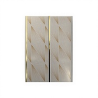 Panel de Techo de PVC Perforado Impermeable e Ignífugo de 200x6mm para Diseño de Techo Falso en Baños y Decoración de Interiores