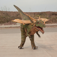   Costume de dragon volant animatronique coloré taille adulte pour usine d'amusement - Vente chaude