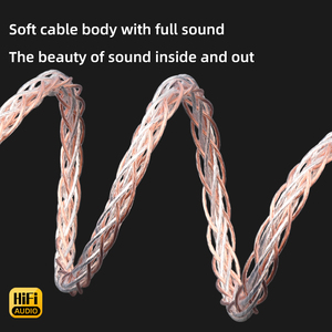 Câble de <span class=keywords><strong>platine</strong></span> phono ATAUDIO Hifi en cuivre argenté mélangé, 10 brins tressés avec connecteur en cuivre pur rhodié - Product Image 5