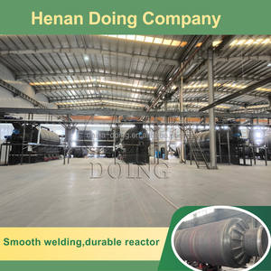 Usine de pyrolyse semi-continue 15T/J pour la transformation des déchets de caoutchouc et de plastique en huile de pyrolyse <span class=keywords><strong>avec</strong></span> produit secondaire de fumée de carbone - Product Image 6