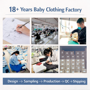 Vêtements pour <span class=keywords><strong>bébé</strong></span> personnalisés, combinaison kimono en coton à manches courtes, fermeture latérale, barboteuses pour <span class=keywords><strong>bébé</strong></span> - Product Image 6