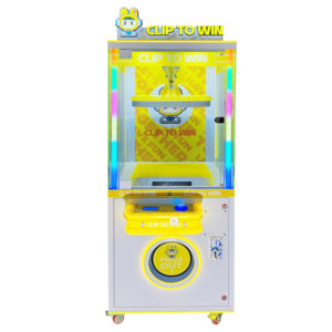 Machine à griffes métallique personnalisée Clip to Win, distributeur <span class=keywords><strong>de</strong></span> prix <span class=keywords><strong>de</strong></span> boutique, attrape-poupées avec accepteur <span class=keywords><strong>de</strong></span> billets - Product Image 3