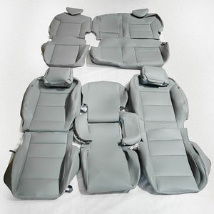 Fundas de Asiento de Coche de Cuero NAPA Transpirables para Todas las Estaciones, Juego Completo PRIMEFIT X6 K5, 5 Piezas, Color y Logotipo Personalizables - Product Image 5