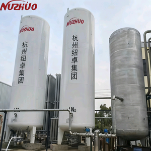 Nuzho उच्च सुरक्षा स्तर तरल गैस नाइट्रोजन जनरेटर क्रायोजेनिक संयंत्र ने आईएसओ के साथ ऑक्सीजन उत्पादन मशीन प्रदान की - Product Image 1