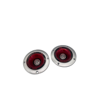 Haut-parleur à pavillon piézoélectrique à haute fréquence avec diaphragme en titane, bobine mobile, moteur en néodyme, 80W, 7 lumières colorées
