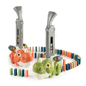 Jeu de Dominos Sensoriel Anti-Stress en Gros, <span class=keywords><strong>Mini</strong></span> Train Dinosaure <span class=keywords><strong>Électrique</strong></span> Interactif avec Lumières et Sons pour Enfants - Product Image 1