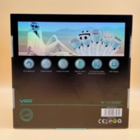Kit de toilettage Vgr V-703, rasoir électrique professionnel lavable pour femme, 5 en 1, tondeuse à nez électrique, rasoir corporel
