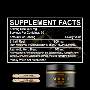 OEM Natural Original Shilajit <b>Resin</b> Vitamin Water-Based Supplement Multiple Minerals Fulvic Acid Pure Himalayan Immune Support - Product Image 2