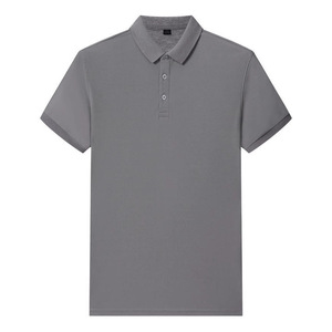 Camiseta Polo Personalizada de Color Sólido, Poliéster, Manga Corta, Uso Diario, Uniforme de Trabajo, Ropa de Verano - Product Image 3