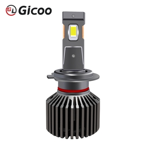 Gicoo X10 Bombillas LED para Faros Delanteros de Coche 12-80V H7 H11 9005 9006, Lámpara LED para Coche y Camión H13 9004 9007, Bombilla LED de Alta Potencia de 120w - Product Image 2