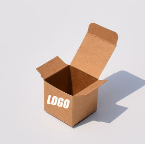 Xinrunjin กล่องกระดาษคราฟท์พิมพ์ลายตามสั่งพร้อมโลโก้สำหรับบรรจุภัณฑ์แบรนด์สินค้าส่งอีคอมเมิร์ซ - Product Image 1
