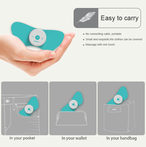 <span class=keywords><strong>Mini</strong></span> máquina de terapia potencial inalámbrica, Correa Tens para alivio menstrual, masajeador de cuello y hombros para hombres - Product Image 5