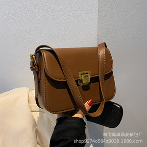 Sac à main tendance pour homme 2025, style bohème coréen, fermeture à bande élastique, forme carrée, doublure en cuir véritable - Product Image 4