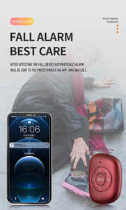 V50 Rastreador GPS para Ancianos en Hogar de Ancianos, Colgante de Seguridad Personal, Botón de Pánico, Localizador Inteligente para Ancianos, Rastreadores GPS de Angustia - Product Image 6