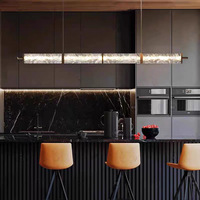 Lustre de style italien pour la décoration de la maison, luminaire suspendu en fer et verre de luxe pour restaurant, design moderne minimaliste, éclairage haut de gamme pour bar