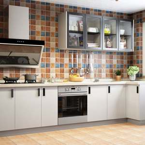 Armoires de cuisine modernes, style américain, ensembles complets d'armoires de cuisine, armoires de cuisine en bois - Product Image 2