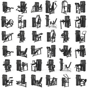 Máquina <span class=keywords><strong>de</strong></span> Pesas Selectorizadas <span class=keywords><strong>de</strong></span> Nuevo Diseño, Doble Función, Prensa <span class=keywords><strong>de</strong></span> Hombros y Pecho para Club <span class=keywords><strong>de</strong></span> <span class=keywords><strong>Salud</strong></span> <span class=keywords><strong>de</strong></span> Lujo, Acero Q235, BFT-H1037 - Product Image 3