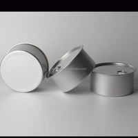 Boîte alimentaire en fer blanc recyclable multi-tailles avec ouverture facile pour fruits de mer, thon, nouilles, chewing-gums