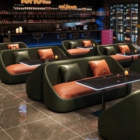Ensembles de mobilier commercial en gros : Canapés et tables de style rétro pour restaurants, cafés, bistrots et lieux de loisirs