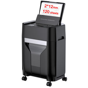 Déchiqueteuse <span class=keywords><strong>de</strong></span> <span class=keywords><strong>papier</strong></span> professionnelle électrique Comet P-5 Security, capacité <span class=keywords><strong>de</strong></span> 120 feuilles, alimentation automatique, grande capacité pour bureau, micro-coupe A4, machine à détruire, bac <span class=keywords><strong>de</strong></span> 20L - Product Image 1