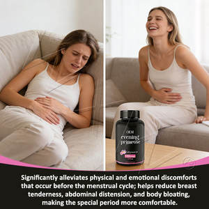 Женские здравоохранения масло примулы вечерней в капсулах для PMS поддержка холодного отжима масла примулы вечерней капсулы в форме капсул соответствие стандартам GMP с GLA - Product Image 3