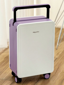 Juego de 2 maletas de 20+24 pulgadas, diseño moderno, antiarañazos, TSA, asa ancha, ruedas silenciosas de alta calidad. - Product Image 4